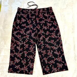 Penningtons Floral Print Wide Leg Pants